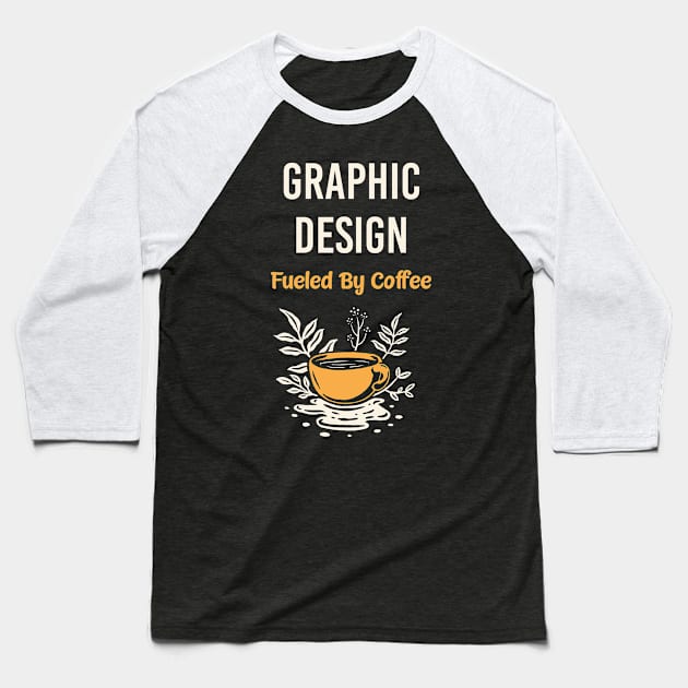 Graphic Design Baseball T-Shirt by flaskoverhand